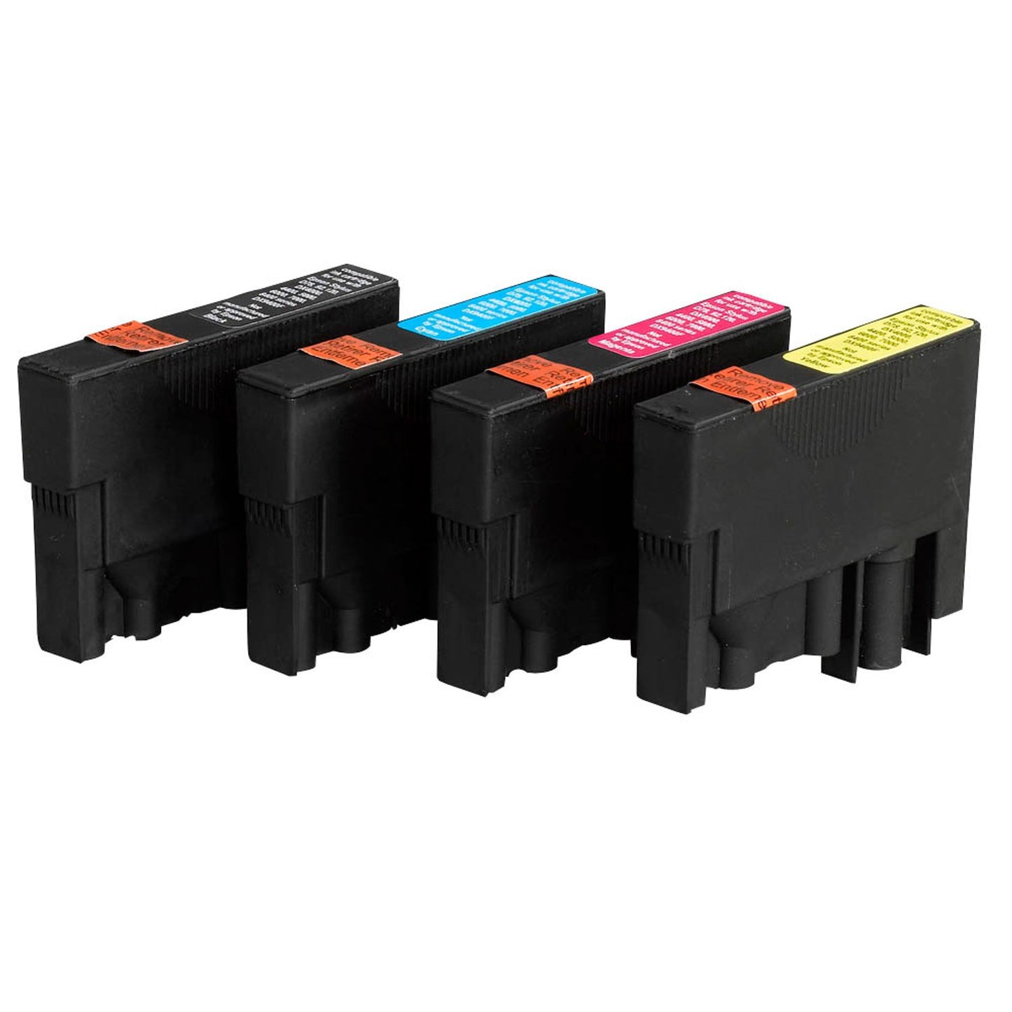 edding EDD-407 schwarz, cyan, magenta, gelb Druckerpatronen kompatibel zu EPSON T0715, 4er-Set | 18-407/18-407-01 | 1 Pack = 4 St.
