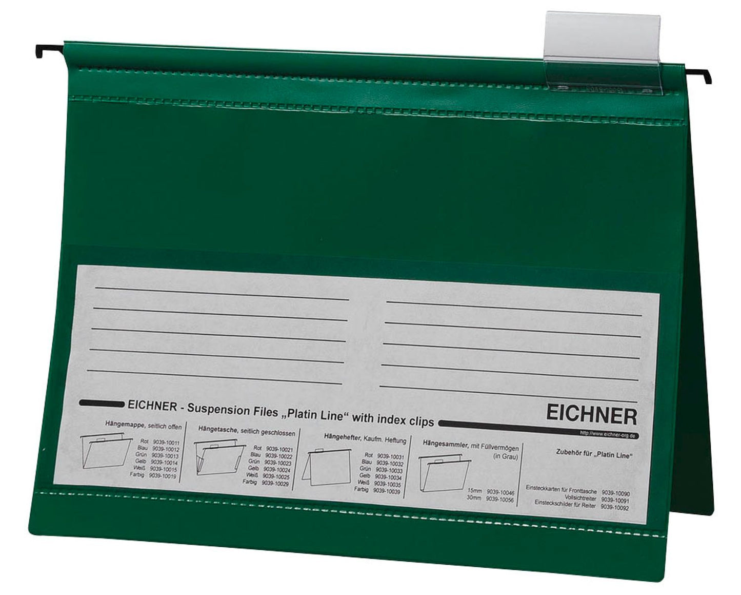 10 EICHNER Hängehefter Kunststoff 1 x kaufmännische Heftung