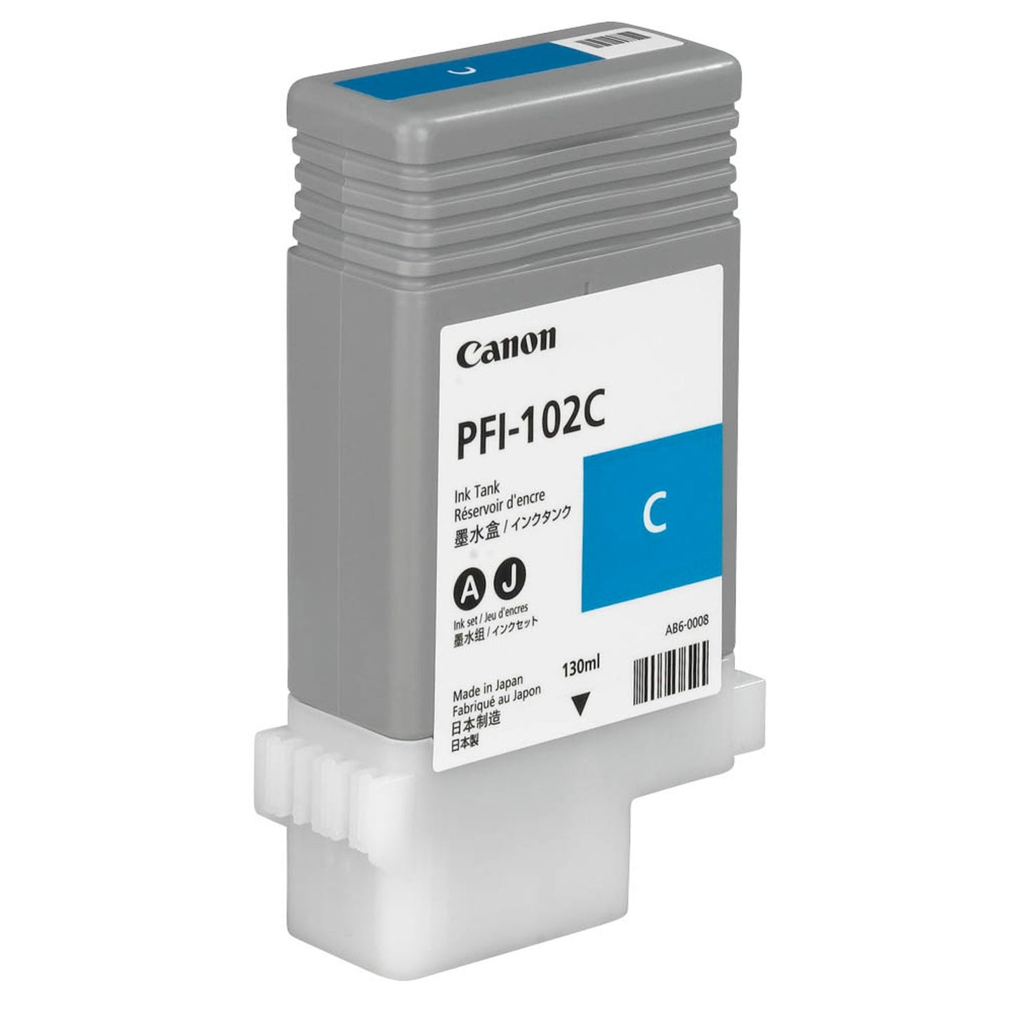 Canon PFI-102 C cyan Druckerpatrone | 0896B001