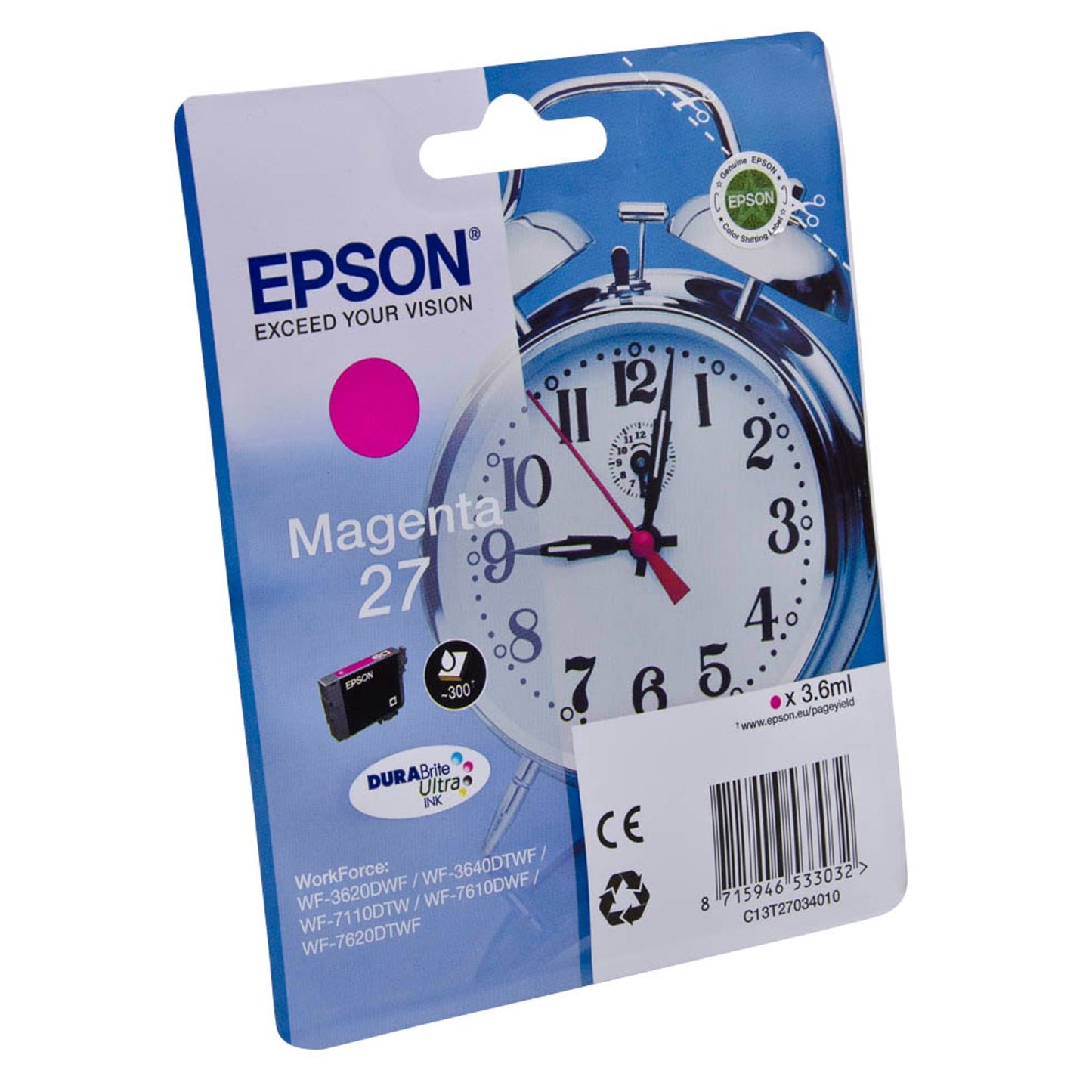 EPSON 27 / T2703 magenta Druckerpatrone | C13T27034012