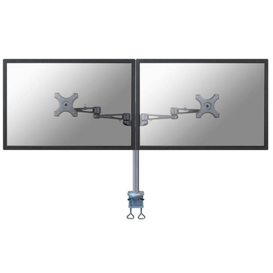 Neomounts Monitor-Halterung silber für 2 Monitore, Tischklemme | FPMA-D935D