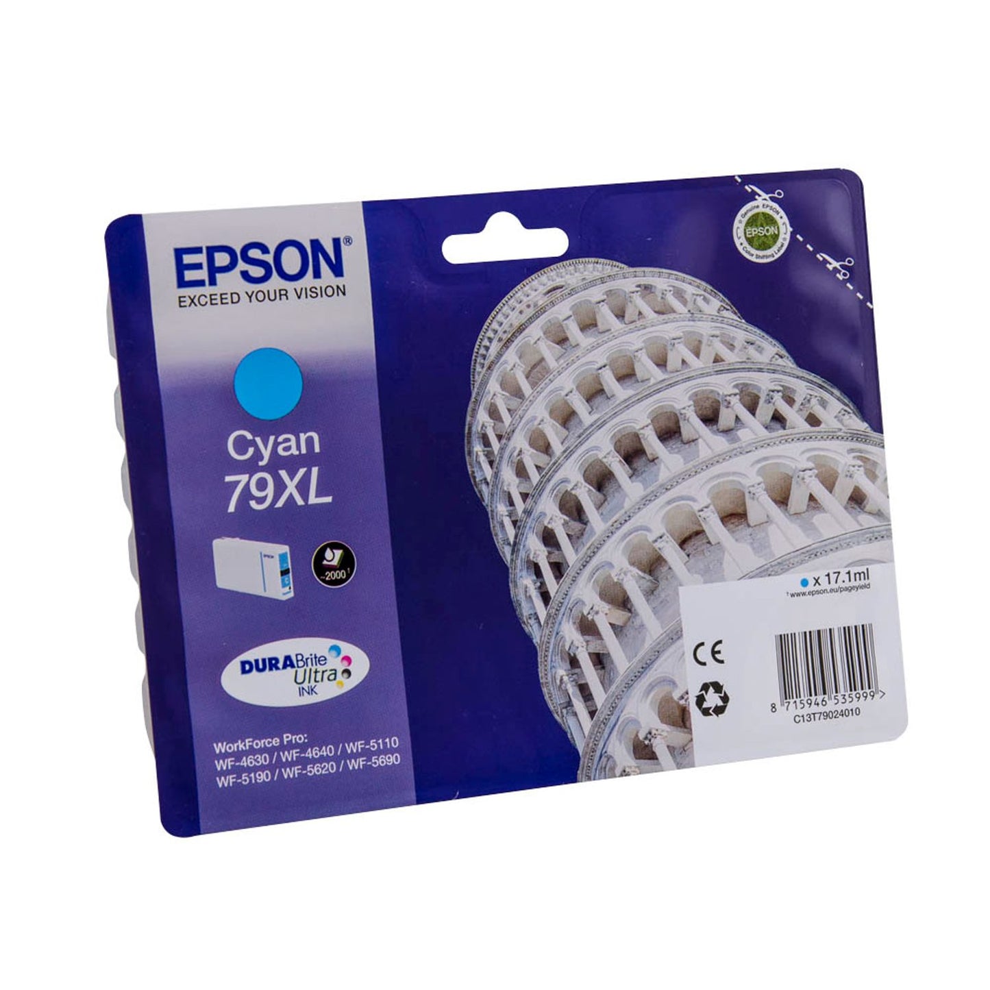 EPSON 79XL / T7902XL cyan Druckerpatrone | C13T79024010