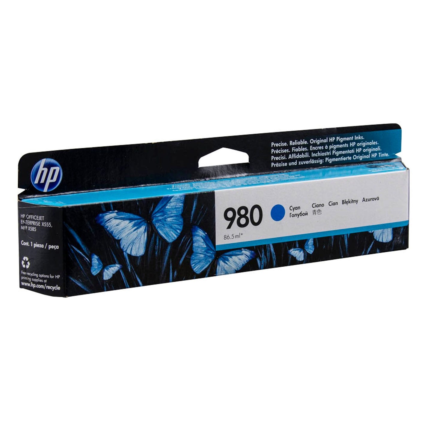 HP 980 (D8JO7A) cyan Druckerpatrone | D8J07A