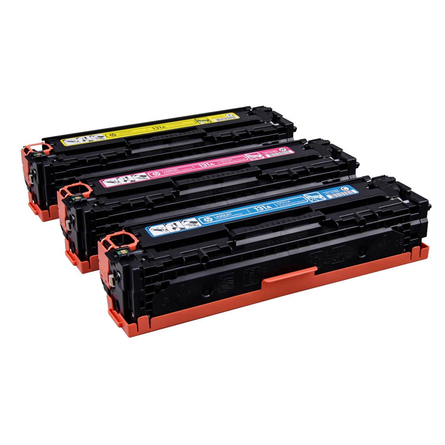 HP 131A () cyan, magenta, gelb Tonerkartuschen, 3er-Set | U0SL1AM | 1 Pack = 3 St.