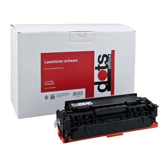 dots schwarz Toner kompatibel zu HP 304A (CC530A) | 1218,0000-DOTS