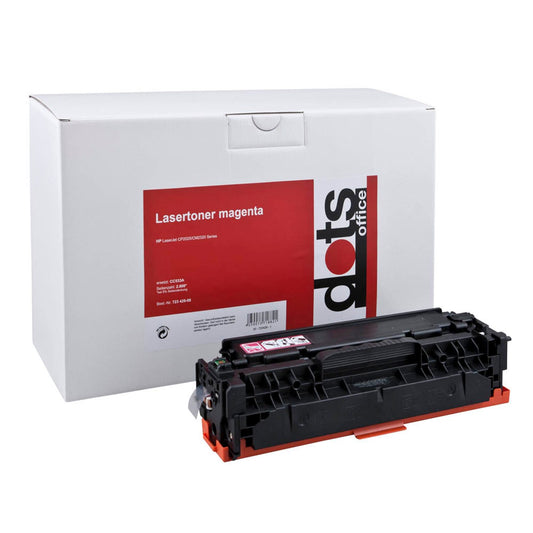 dots magenta Toner kompatibel zu HP 304A (CC533A) | 1218,0006-DOTS
