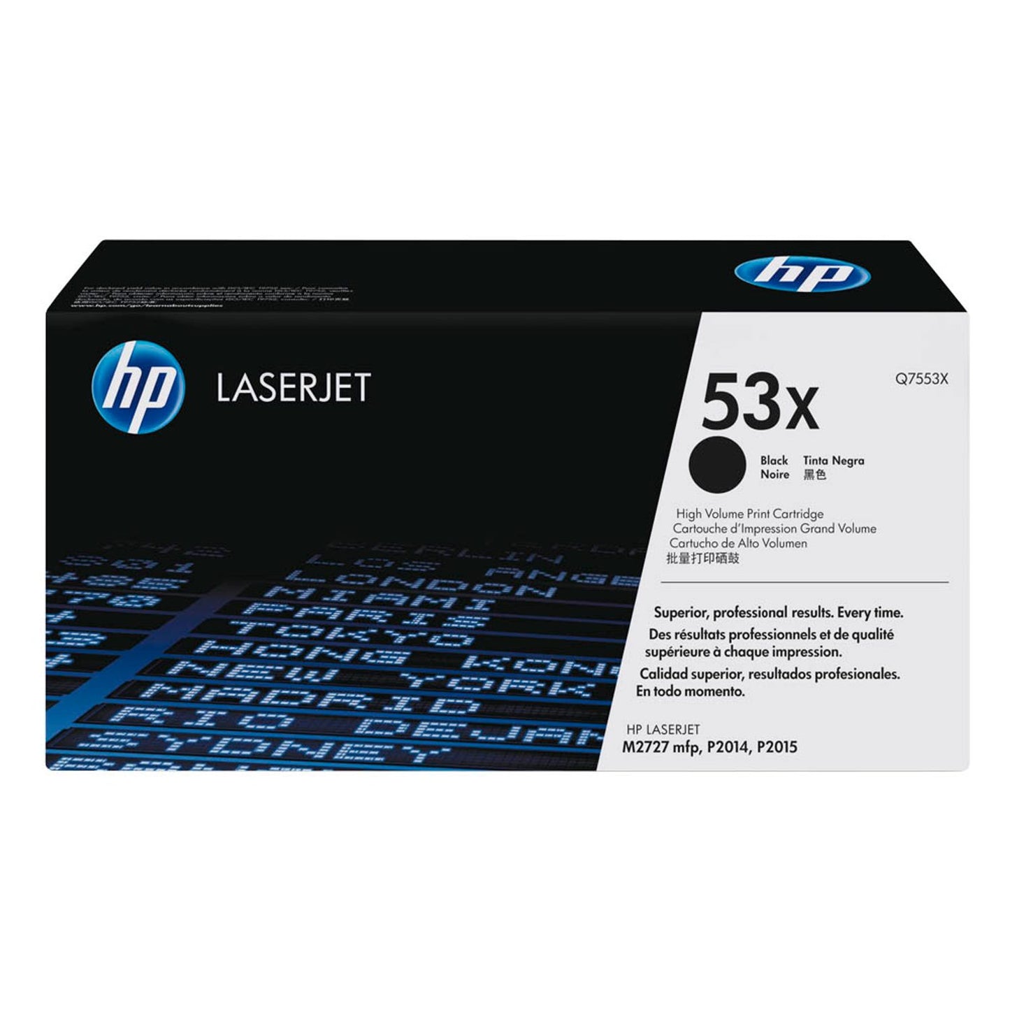 HP 53X () schwarz Tonerkartusche | Q7553X