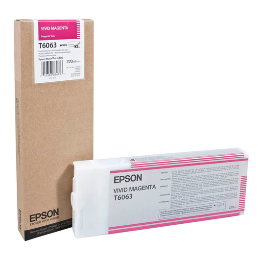 EPSON T6063 vivid magenta Druckerpatrone | C13T606300