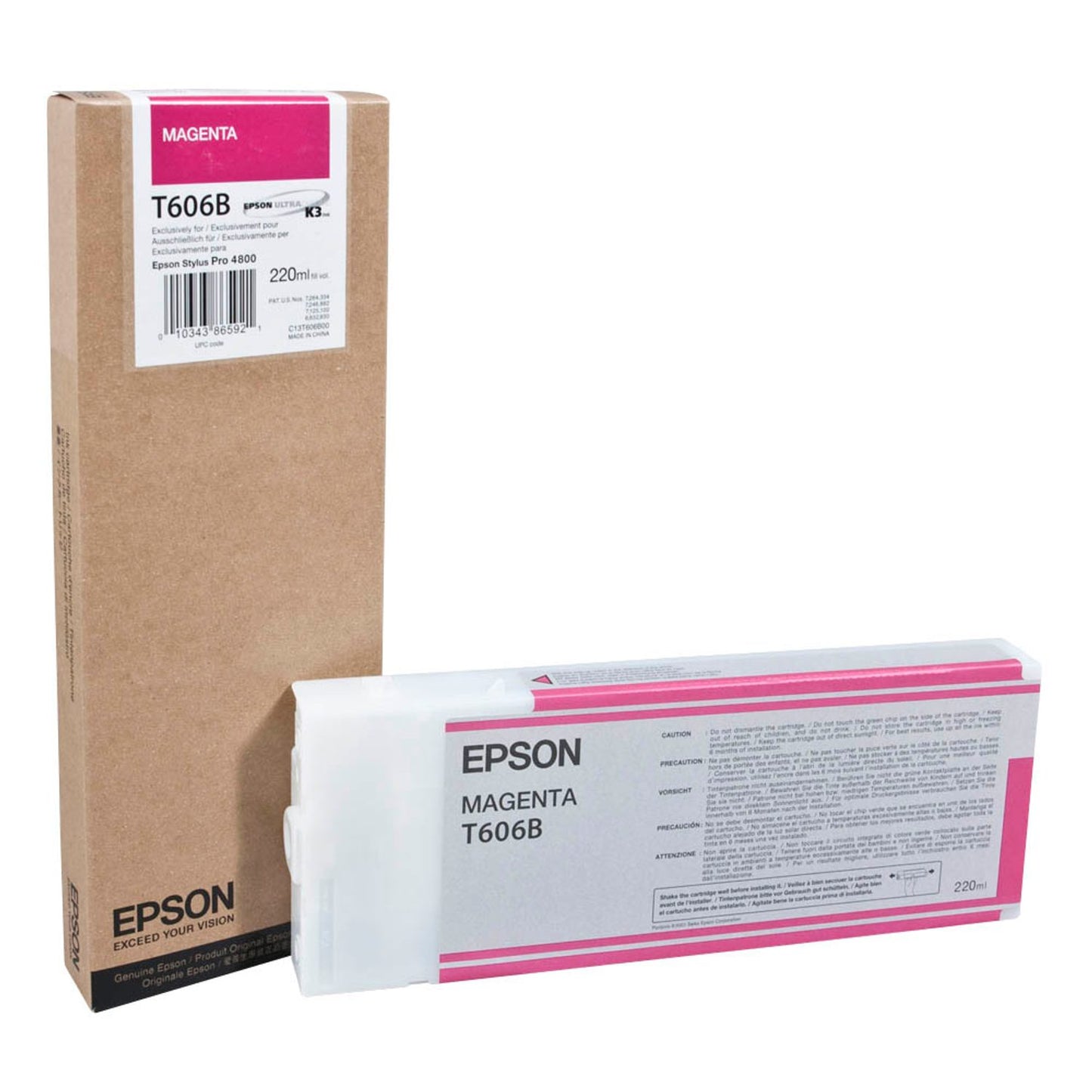 EPSON T606B magenta Druckerpatrone | C13T606B00