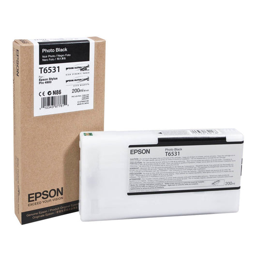 EPSON T6531 Foto schwarz Druckerpatrone | C13T653100