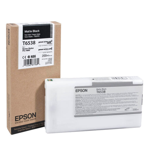 EPSON T6538 matt schwarz Druckerpatrone | C13T65380N