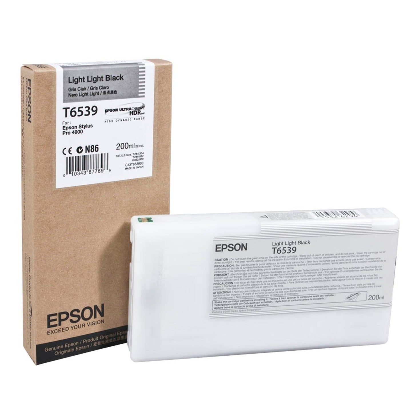 EPSON T6539 light light schwarz Druckerpatrone | C13T653900