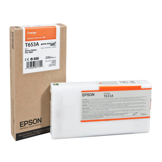 EPSON T653A orange Druckerpatrone | C13T653A00
