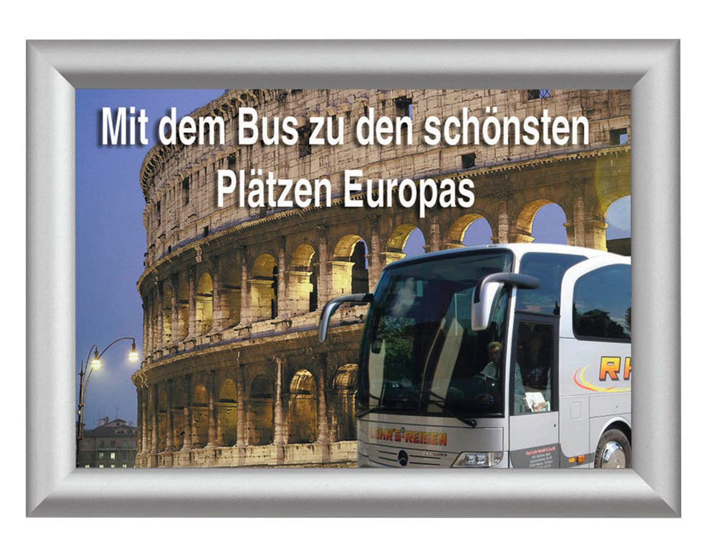 Showdown® Displays  Klapprahmen silber