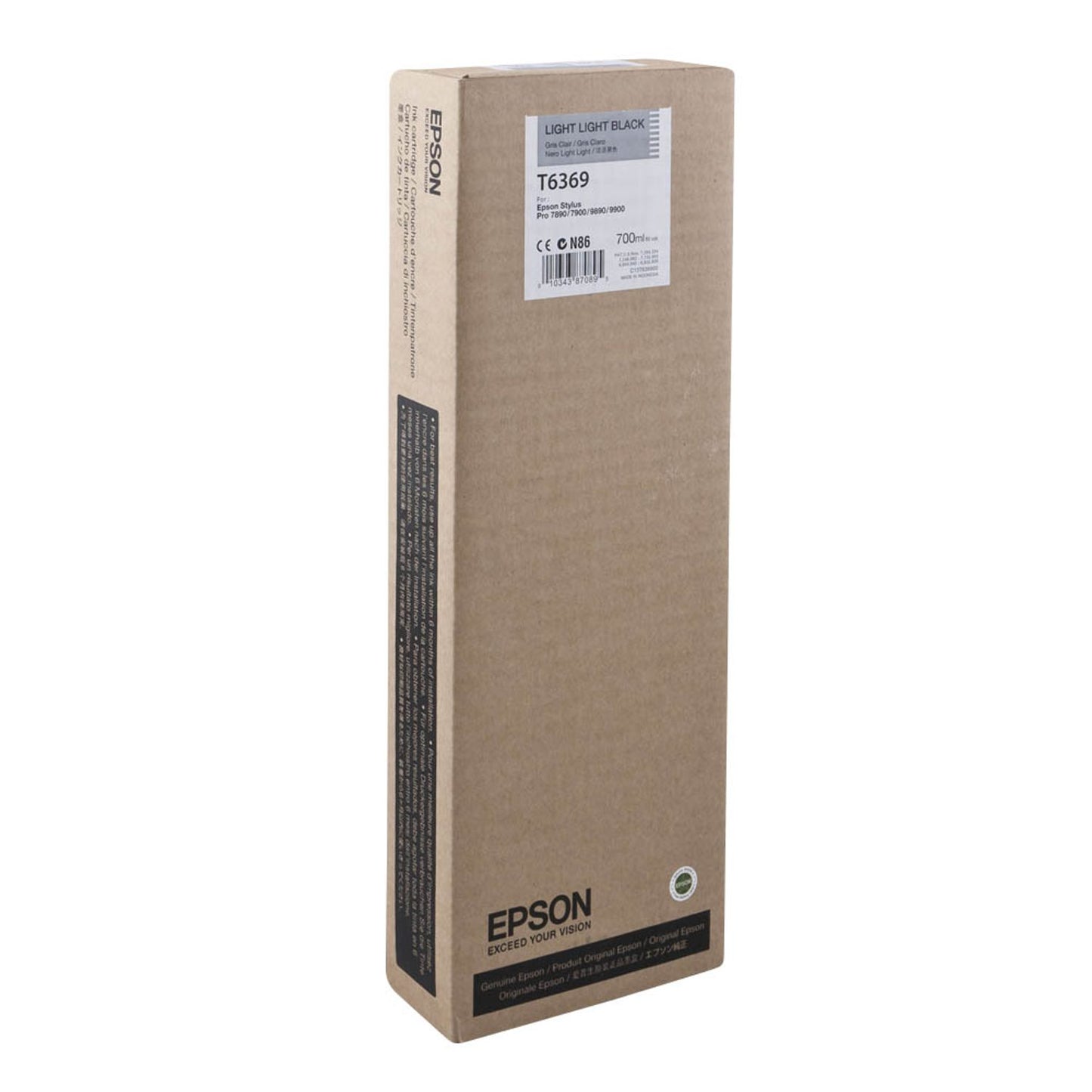 EPSON T6369 light schwarz Druckerpatrone | C13T636900