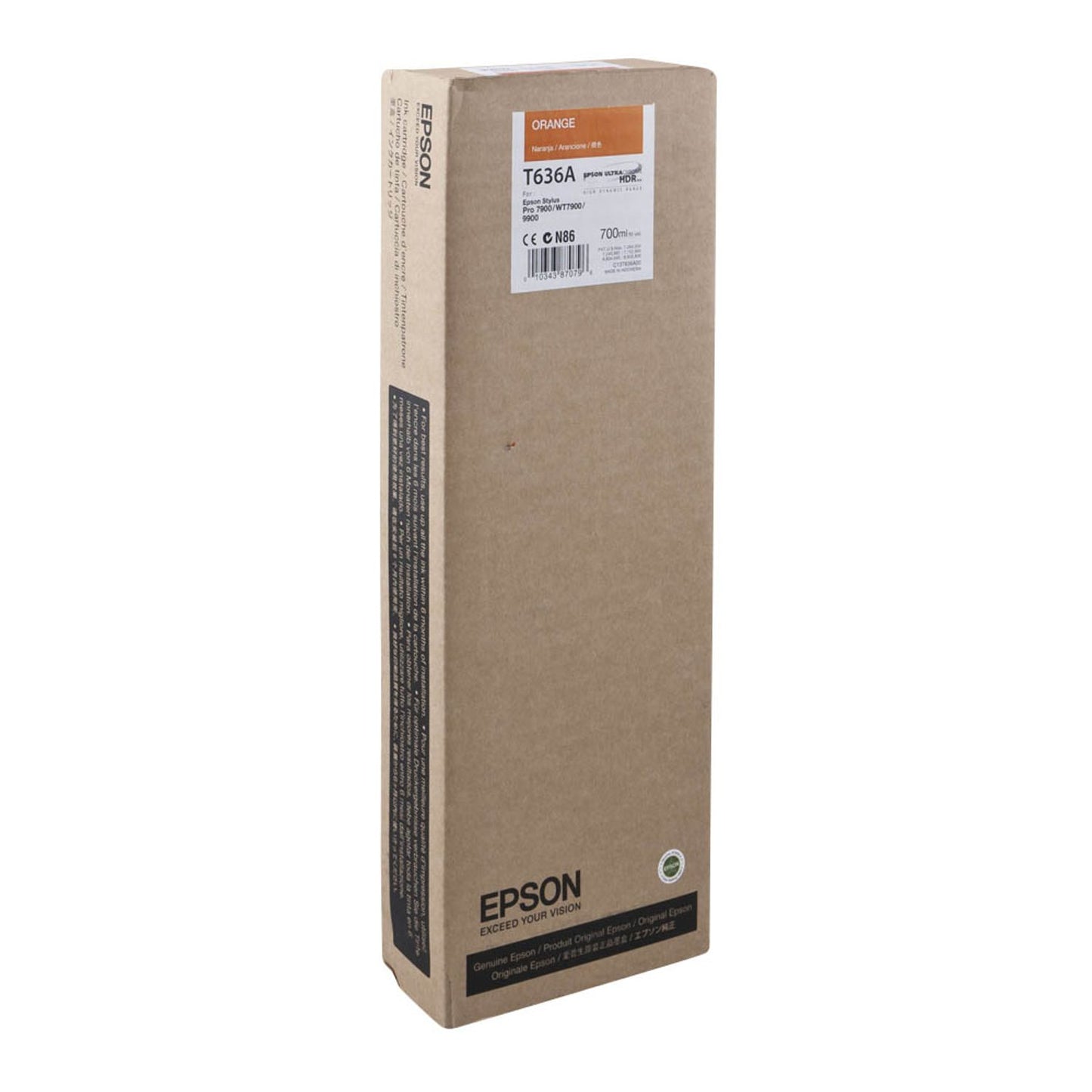 EPSON T636A orange Druckerpatrone | C13T636A00