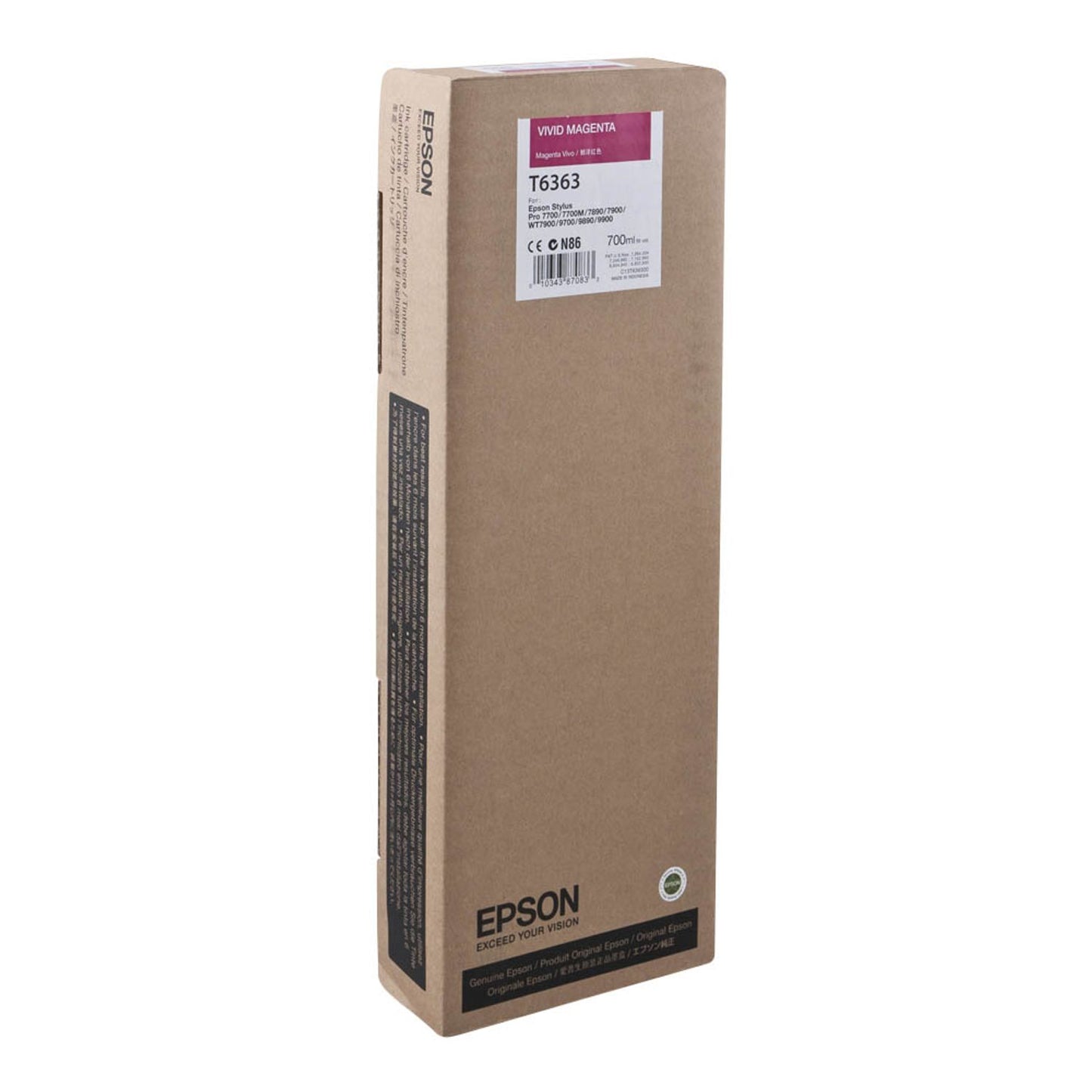 EPSON T6363 vivid magenta Druckerpatrone | C13T636300