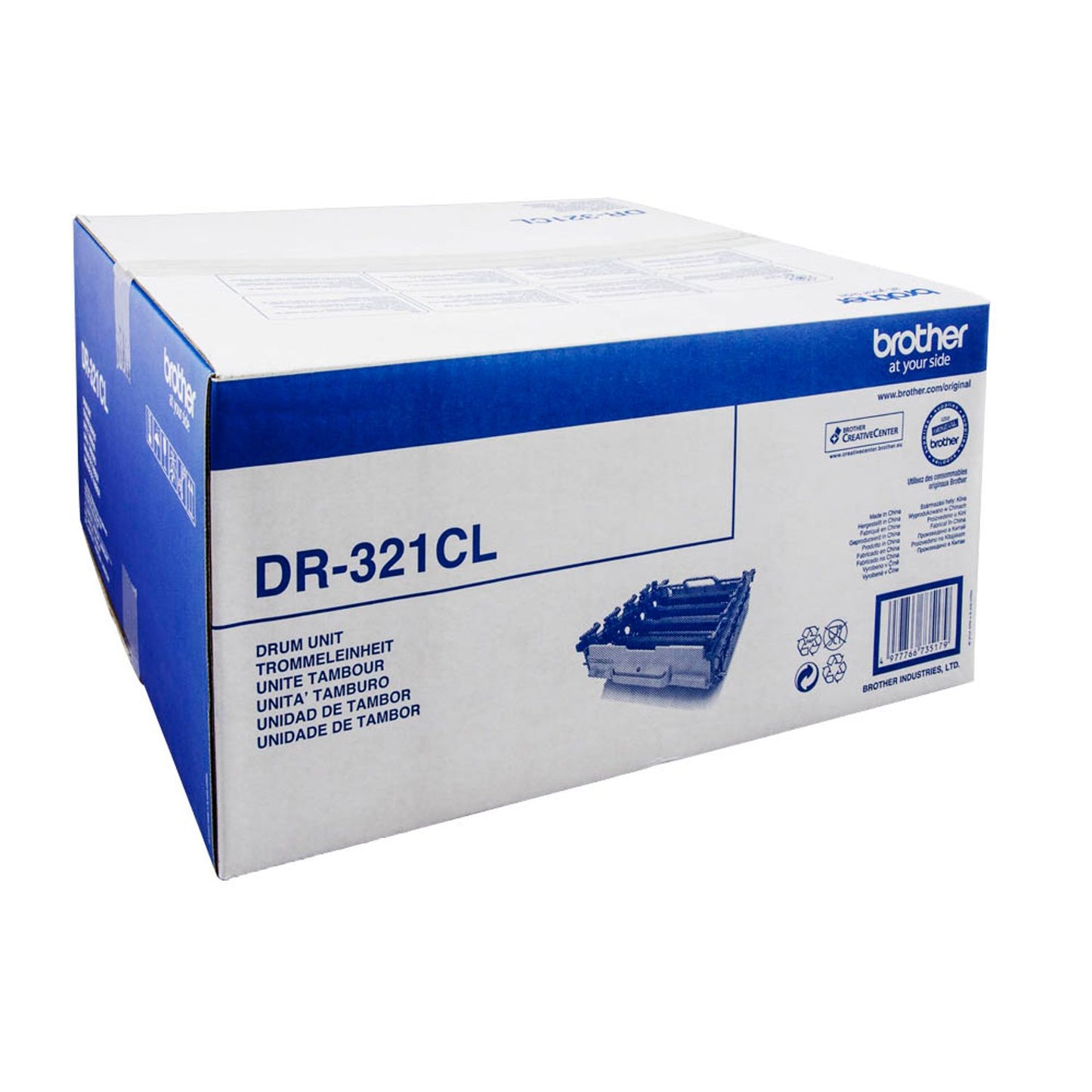 brother DR-321CL schwarz, cyan, magenta, gelb Trommel | DR321CL