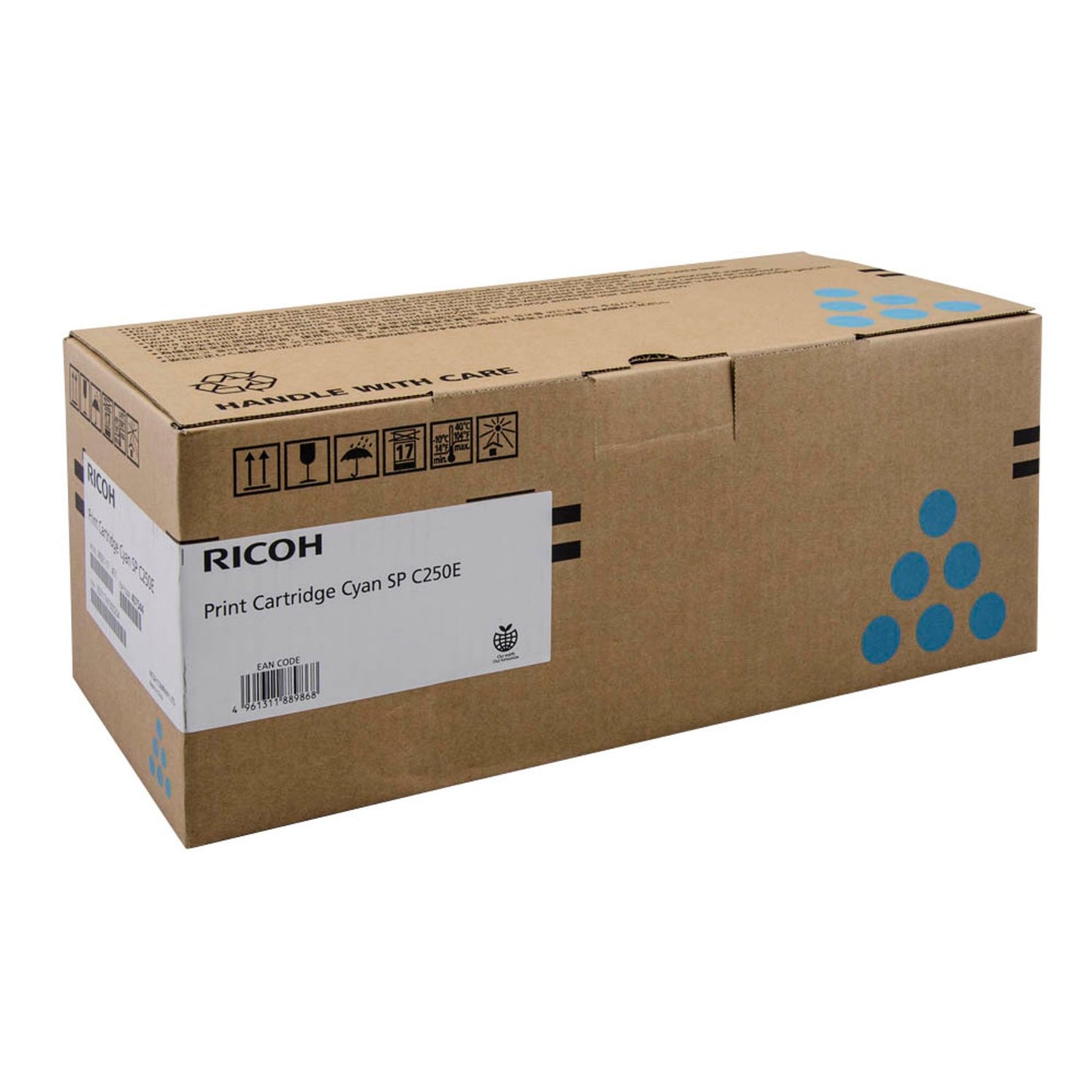 RICOH Type SP C250E cyan Toner | 407544