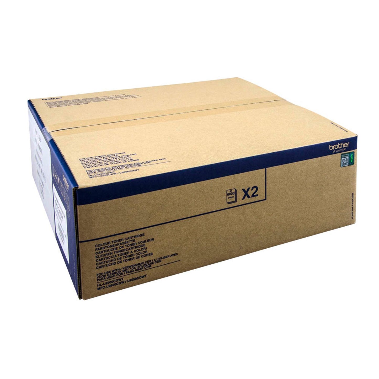 brother TN-900BK schwarz Toner, 2er-Set | TN900BKTWIN | 1 Aktionspack = 2 St.