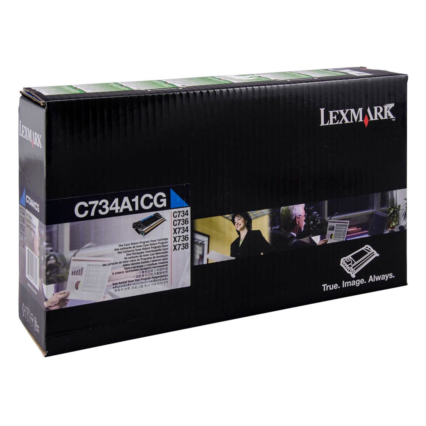Lexmark cyan Toner | C734A1CG