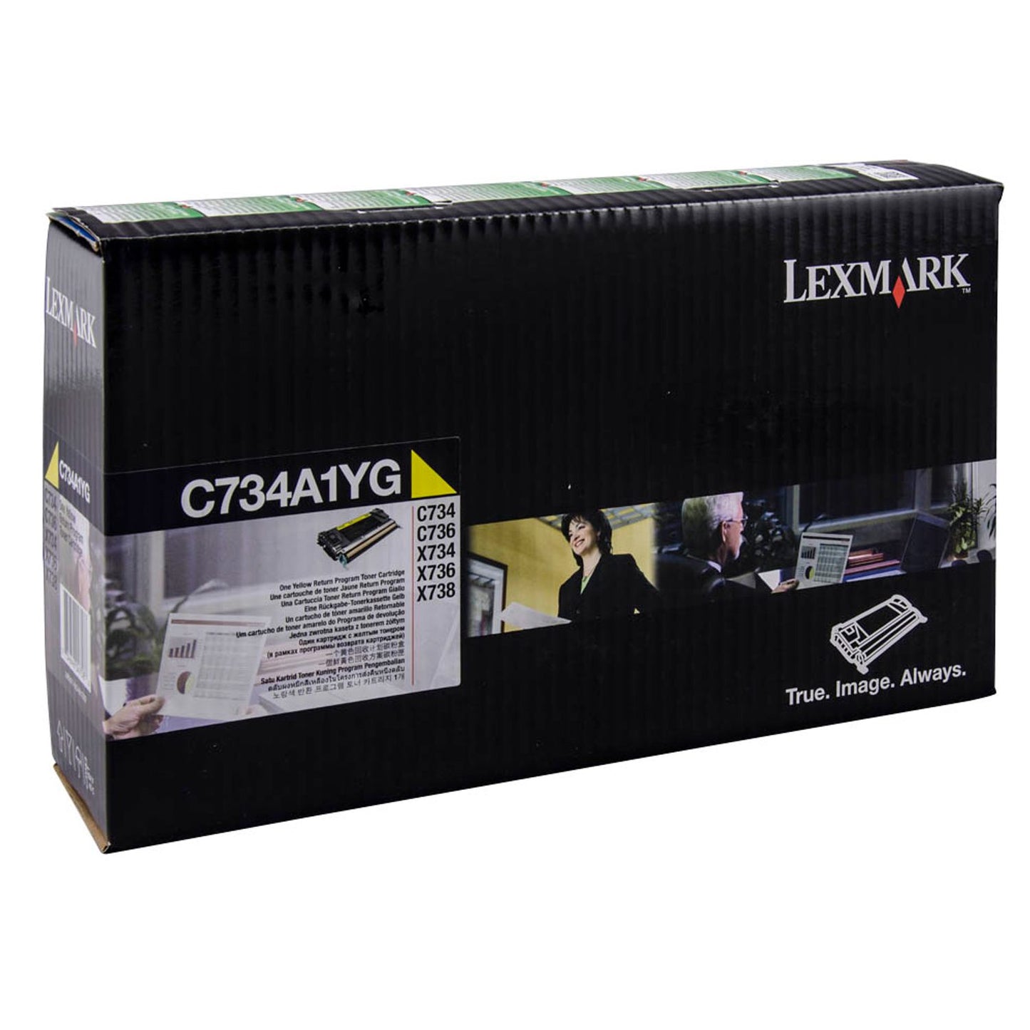 Lexmark gelb Toner | C734A1YG