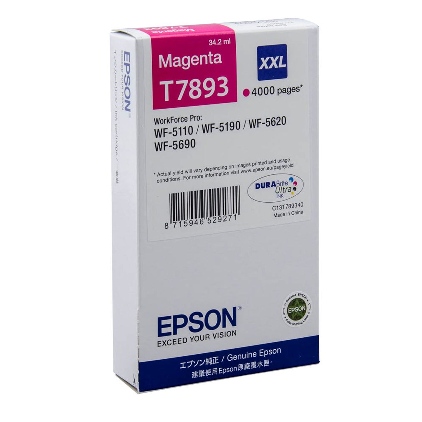 EPSON T7893XXL magenta Druckerpatrone | C13T789340