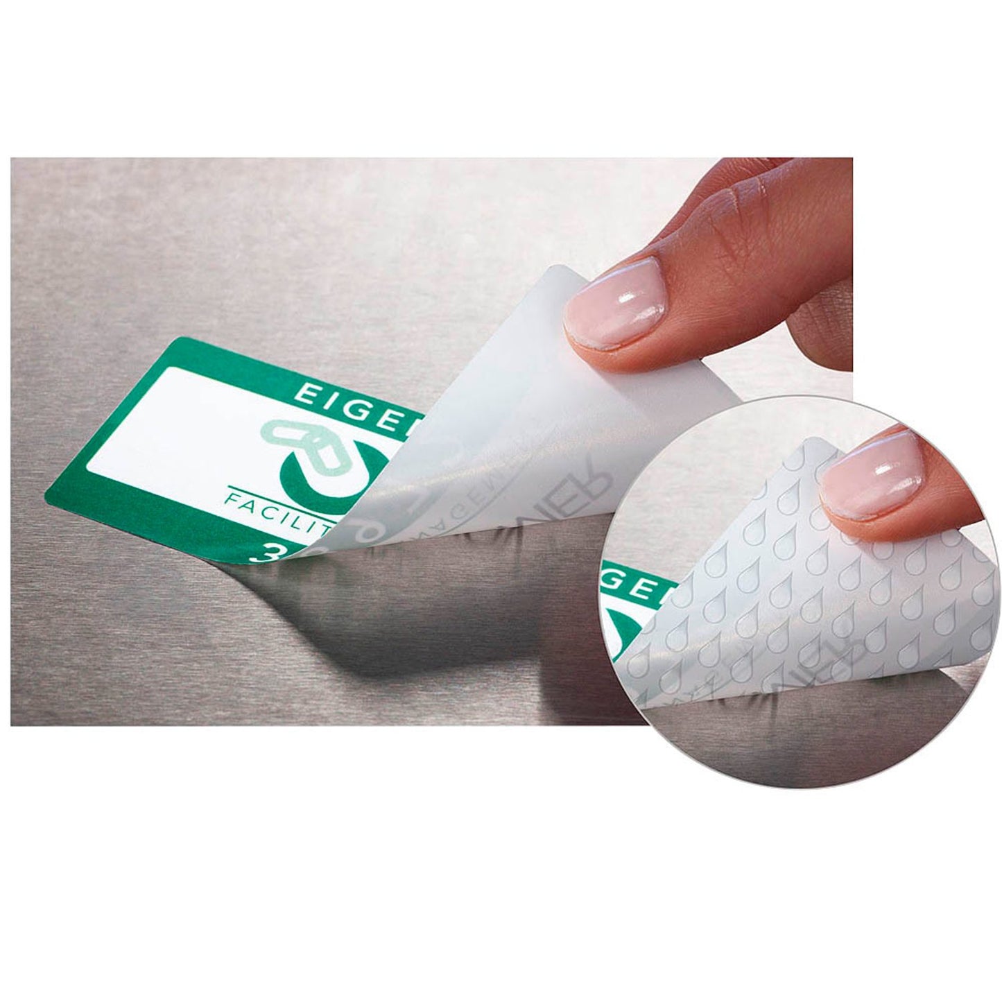 AVERY Zweckform wetterfeste Folienetiketten weiß 99,1 x 67,7 mm | L4715-20 | 1 Pack = 20 Blatt
