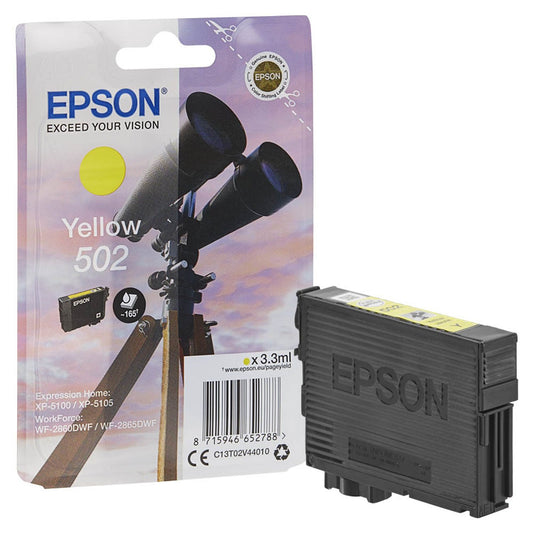 EPSON 502/T02V44 gelb Druckerpatrone | C13T02V44010