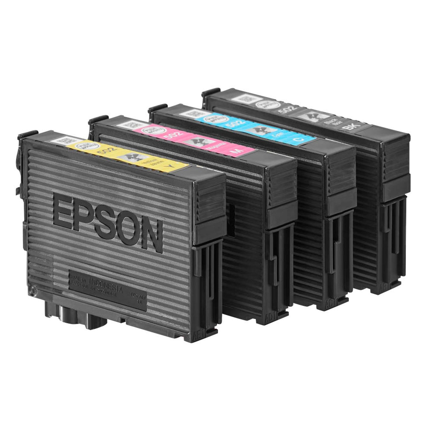 EPSON 502/T02V64 schwarz, cyan, magenta, gelb Druckerpatronen, 4er-Set | C13T02V64010 | 1 Pack = 4 St.