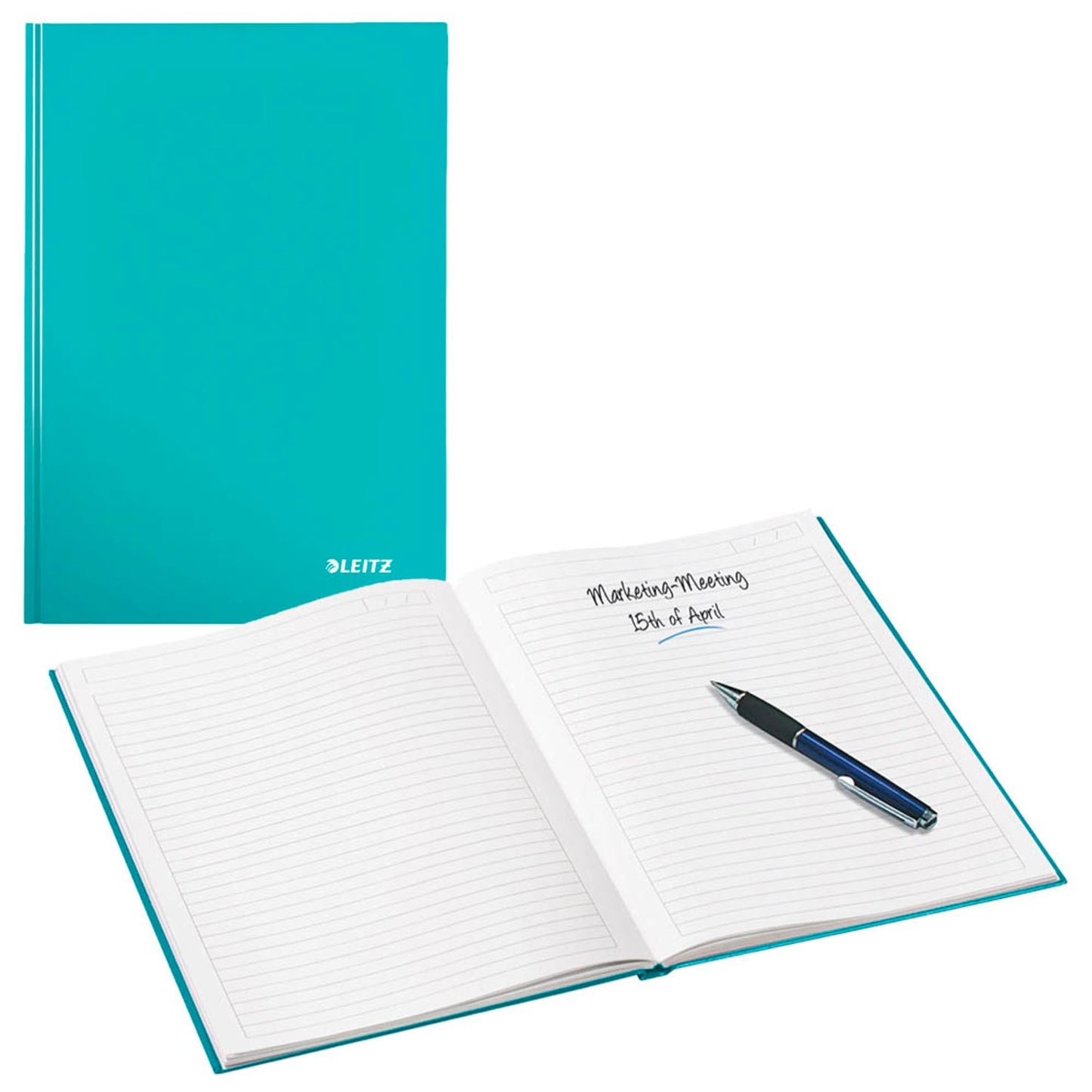 LEITZ Notizbuch WOW DIN A5 liniert, Hardcover 160 Seiten