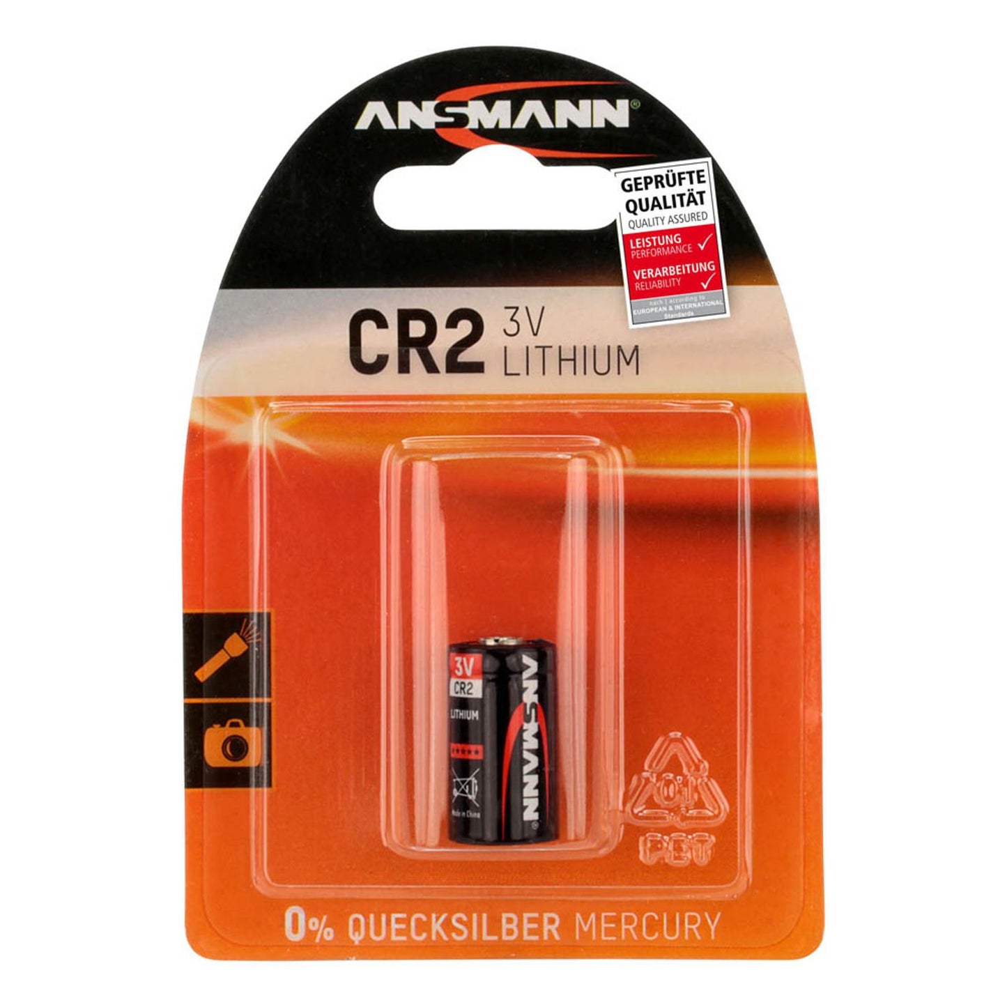 ANSMANN Batterie CR2 Fotobatterie 3,0 V | 5020022