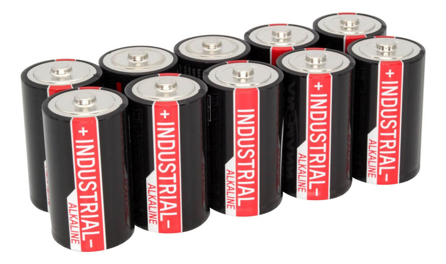 10 ANSMANN Batterien INDUSTRIAL