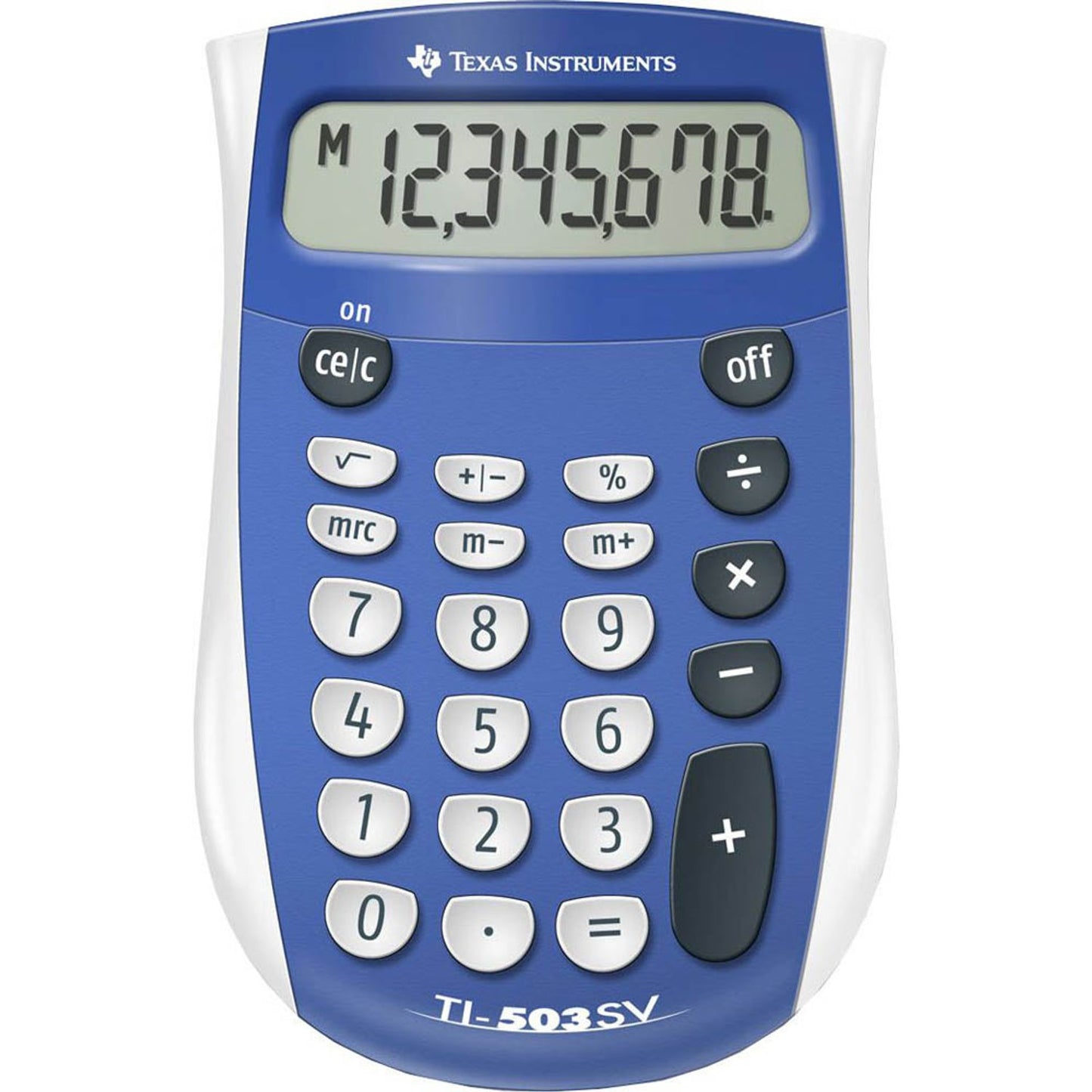 TEXAS INSTRUMENTS TI-503 SV Taschenrechner blau/weiss | 503SV/FBL/11E1/B