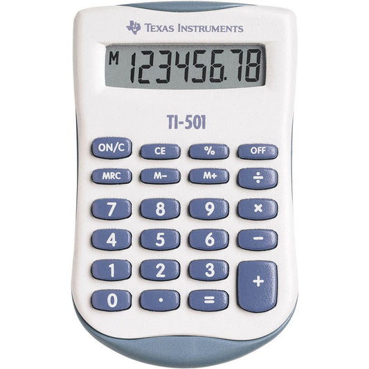 TEXAS INSTRUMENTS TI-501 Taschenrechner weiß | 501/FBL/11E1/B