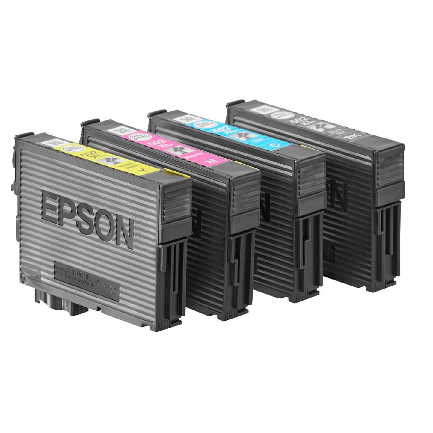 EPSON 502XL/T02W64 schwarz, cyan, magenta, gelb Druckerpatronen, 4er-Set | C13T02W64010 | 1 Pack = 4 St.