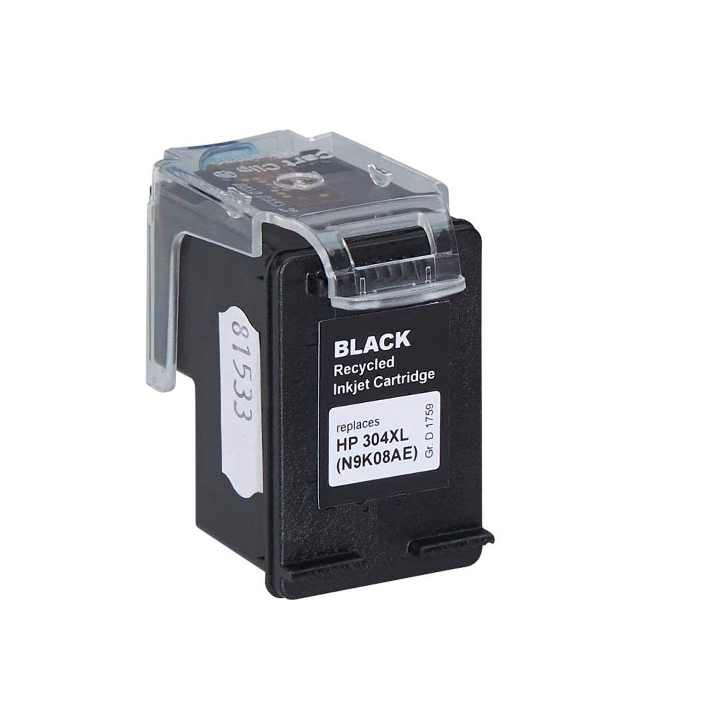 KMP H175 schwarz pigmentiert Druckerpatrone kompatibel zu HP 304XL (N9K08AE) | 1759,4001