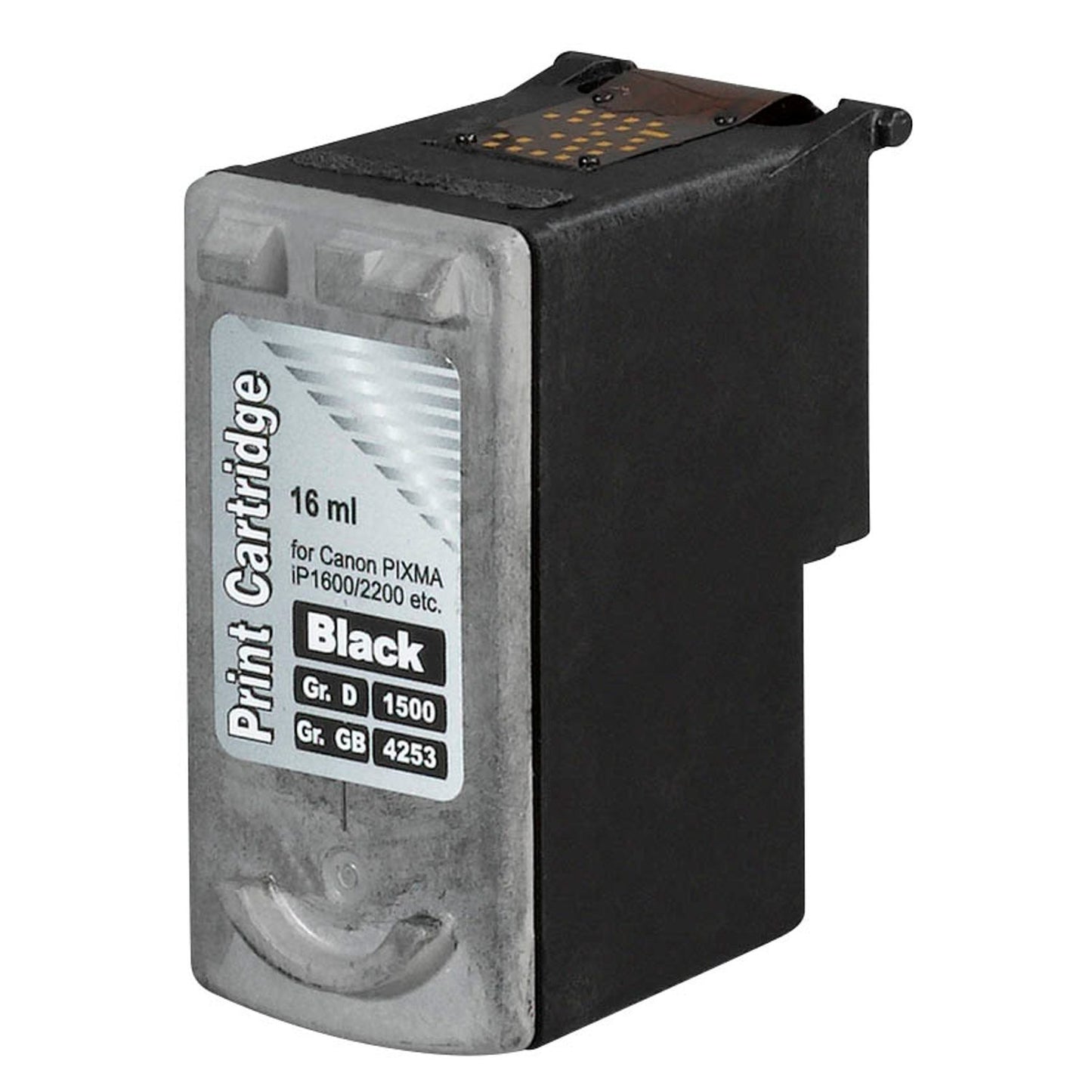 dots schwarz Druckerpatrone kompatibel zu Canon PG-40 | 1500,4001-DOTS