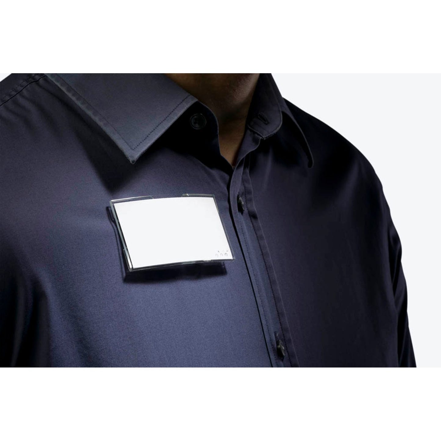 DURABLE Konvex Namensschilder mit Magnet 7,5 x 4,0 cm | 812319 | 1 Pack = 25 St.