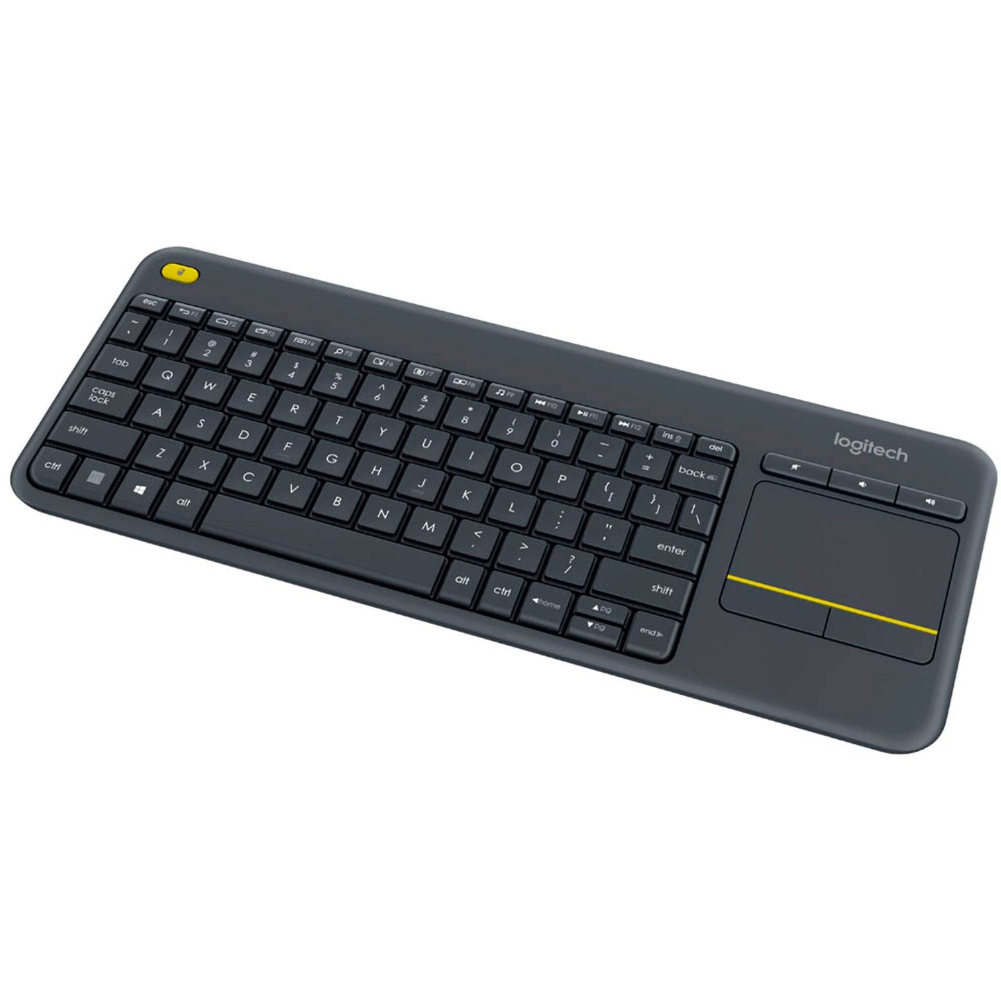 Logitech K400 Plus Tastatur kabellos schwarz | 920-007127