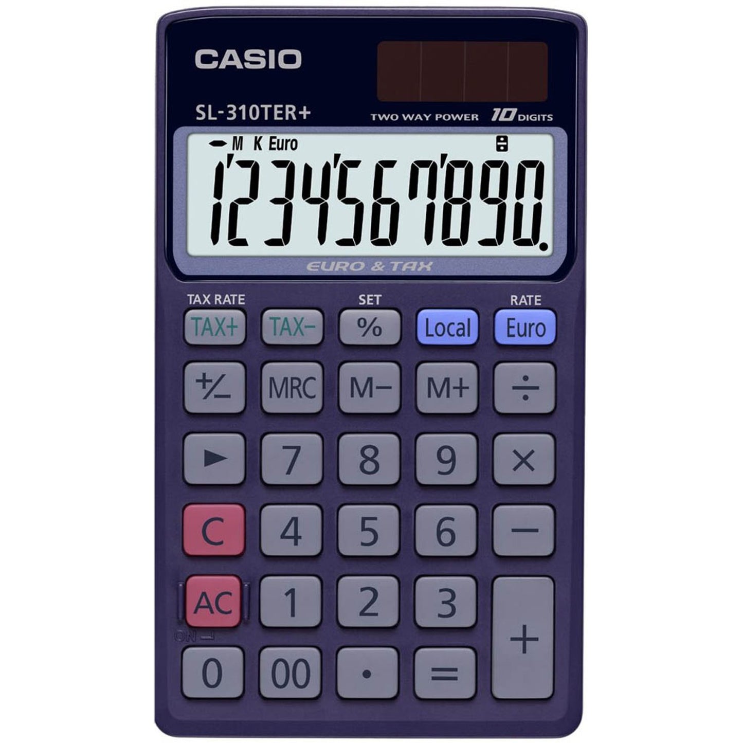 CASIO Taschenrechner schwarz | SL-310TER+