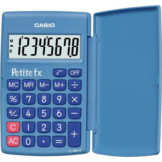 CASIO Petite FX Taschenrechner blau | LC-401LV-BU