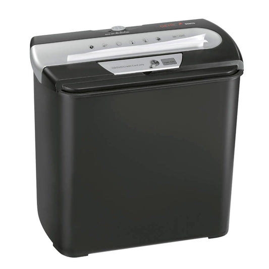 GENIE 255 CD Aktenvernichter mit Streifenschnitt P-1, 7 mm, bis , schwarz | 11304