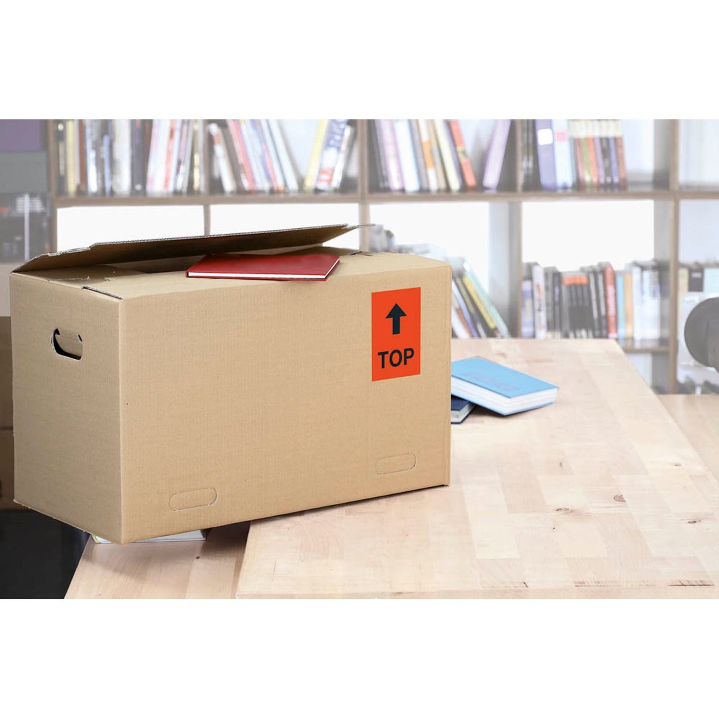 HERMA Etiketten rot 210,0 x 297,0 mm | 4402 | 1 Pack = 100 Blatt