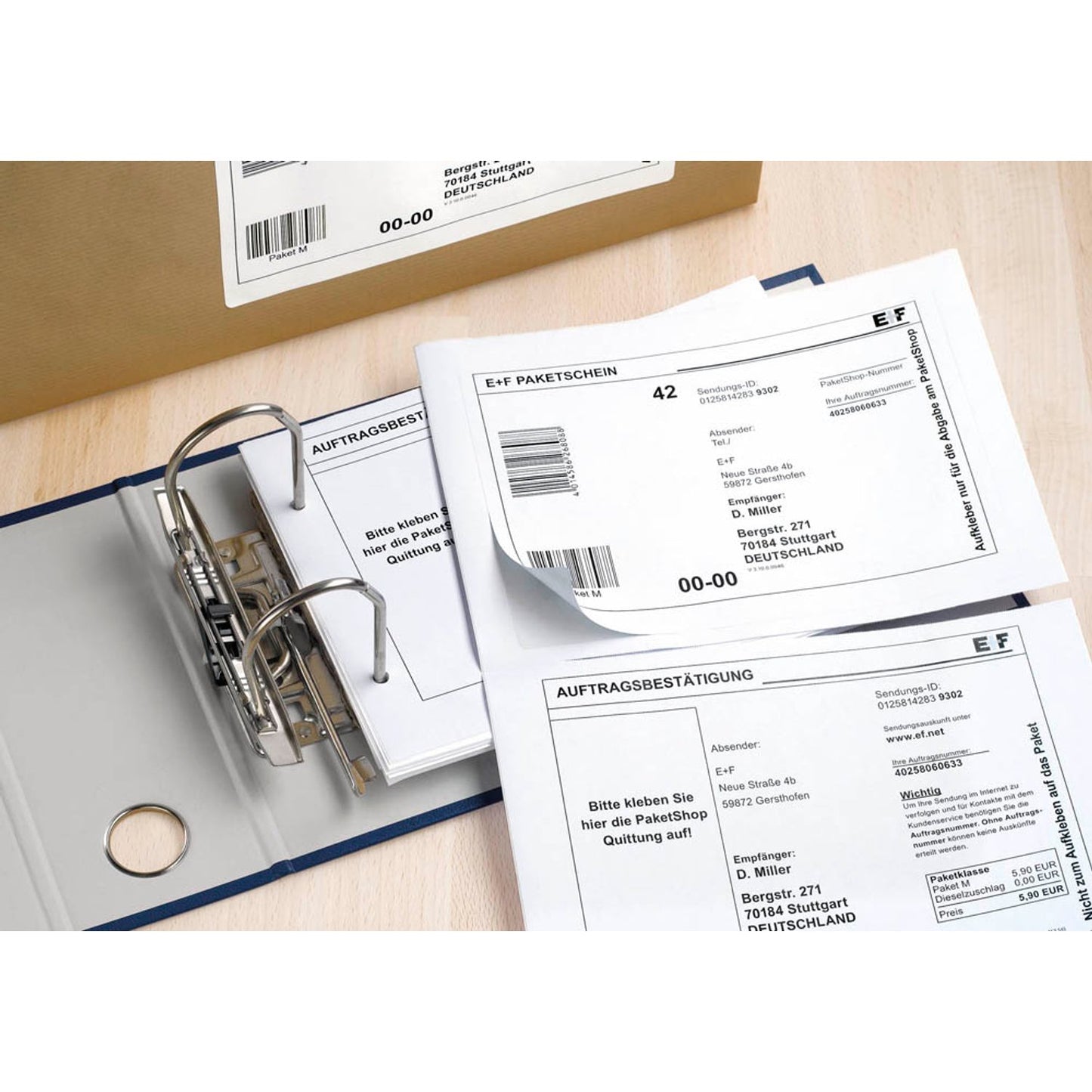 HERMA Adressetiketten weiß 182,0 x 130,0 mm | 8316 | 1 Pack = 25 Blatt