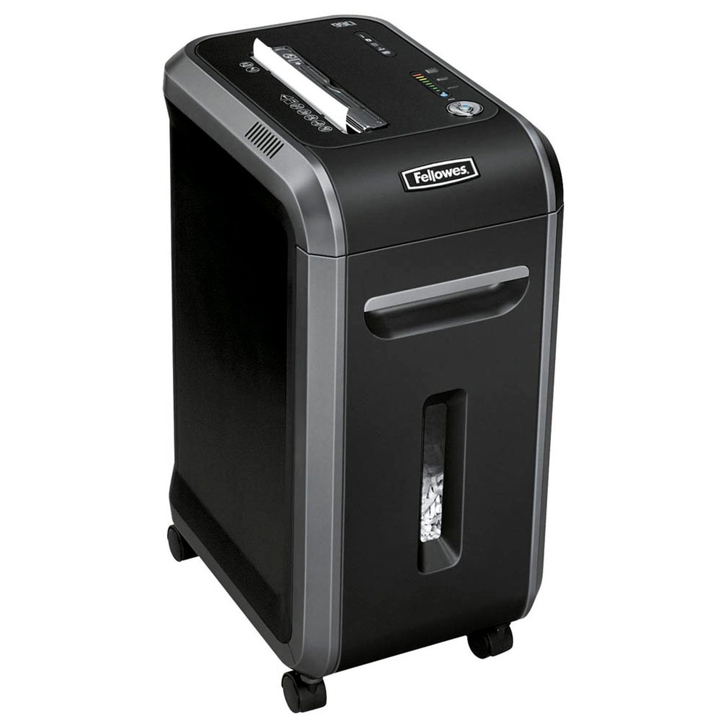 Fellowes Powershred 99Ci Aktenvernichter mit Partikelschnitt P-4, 4 x 38 mm, bis , schwarz | 4691001