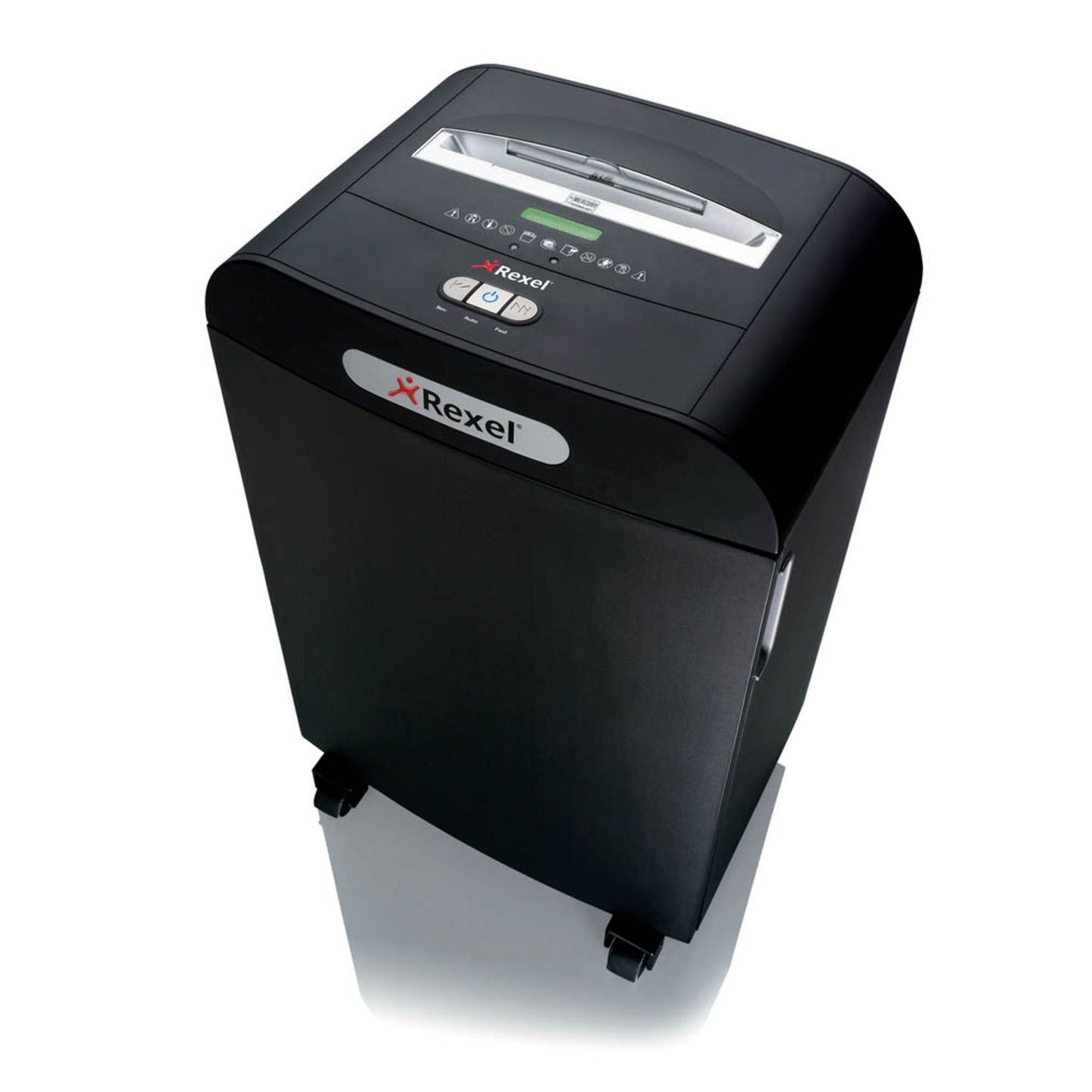 Rexel Mercury RDX1850 Aktenvernichter mit Partikelschnitt P-3, 4 x 45 mm, bis , schwarz | 2102421EU
