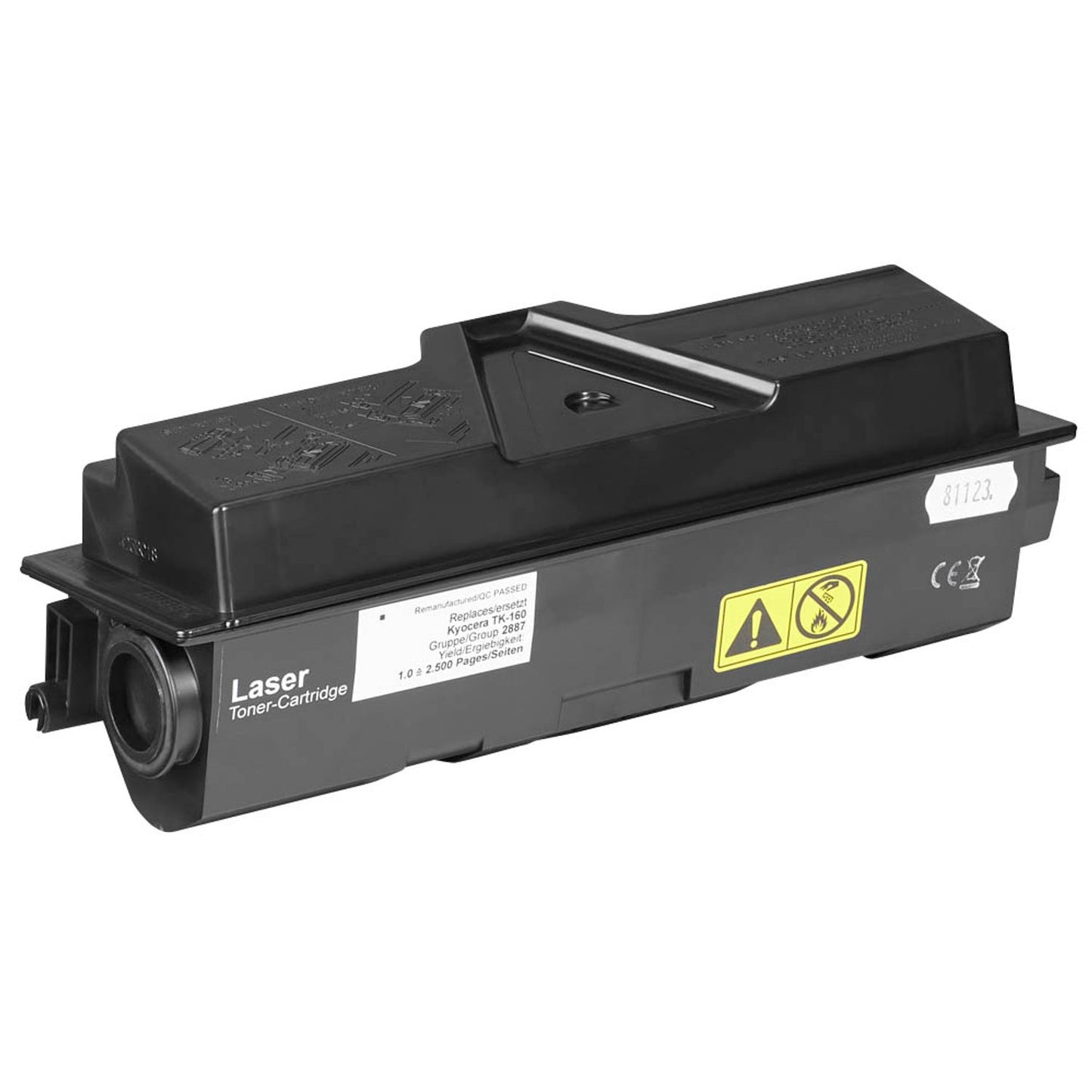 dots schwarz Toner kompatibel zu Kyocera TK-160 | 2887,0000-DOTS