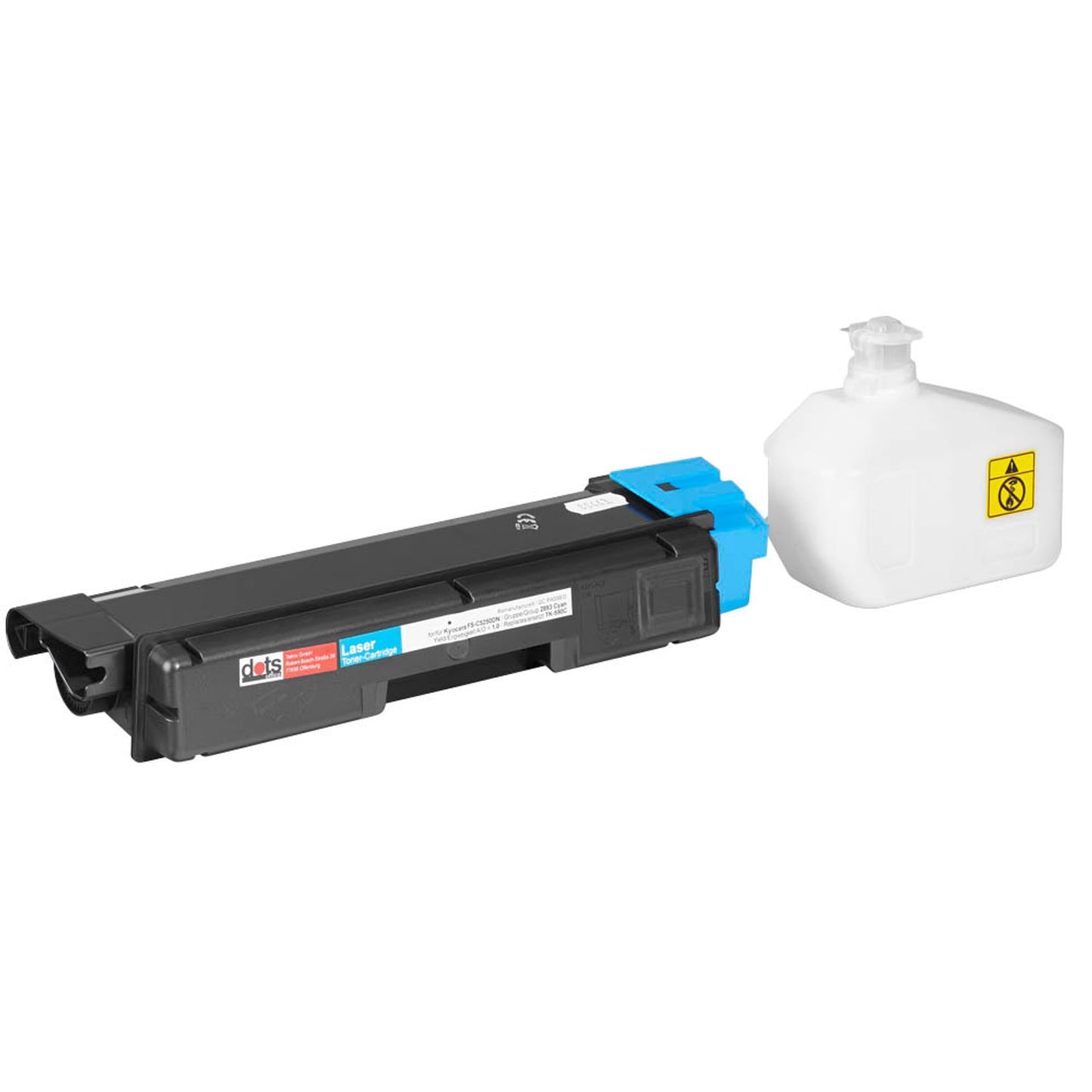 dots cyan Toner kompatibel zu Kyocera TK-590C | 2893,0003-DOTS