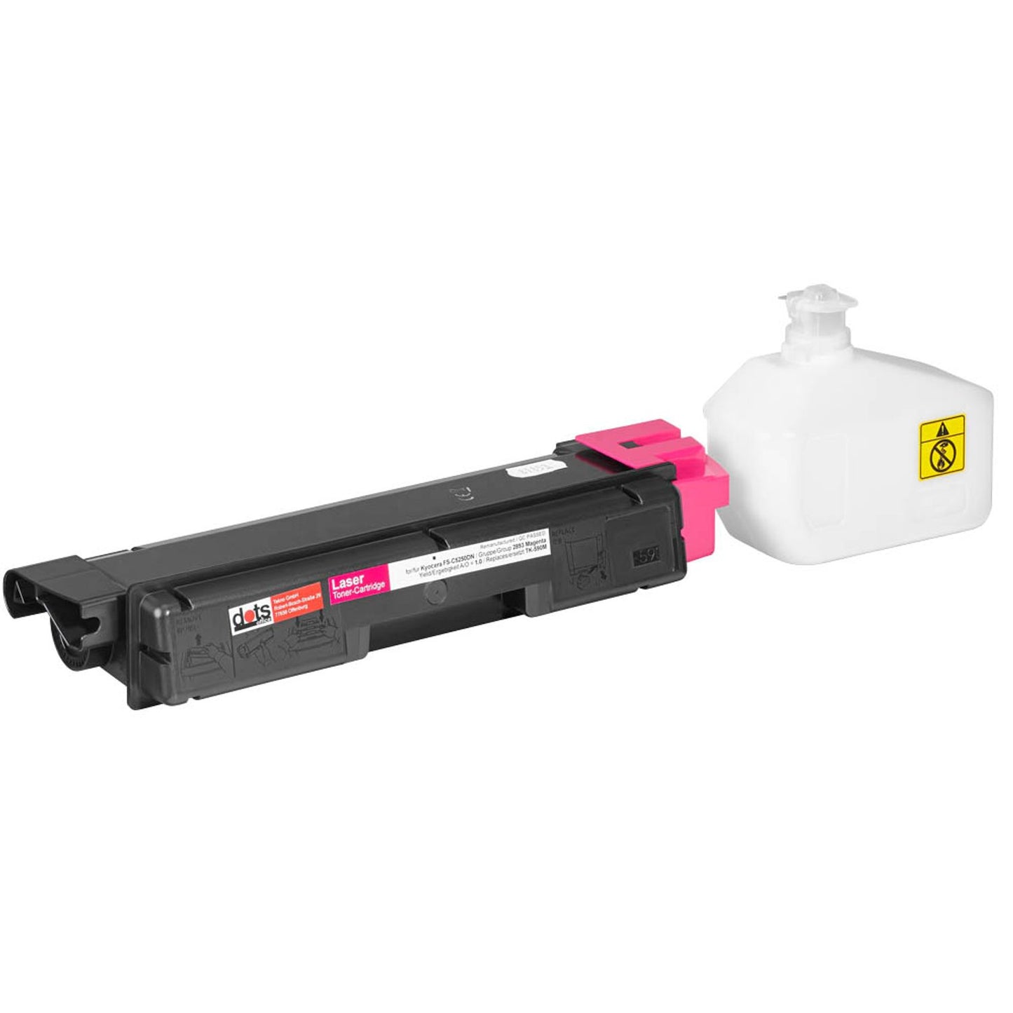 dots magenta Toner kompatibel zu Kyocera TK-590M | 2893,0006-DOTS
